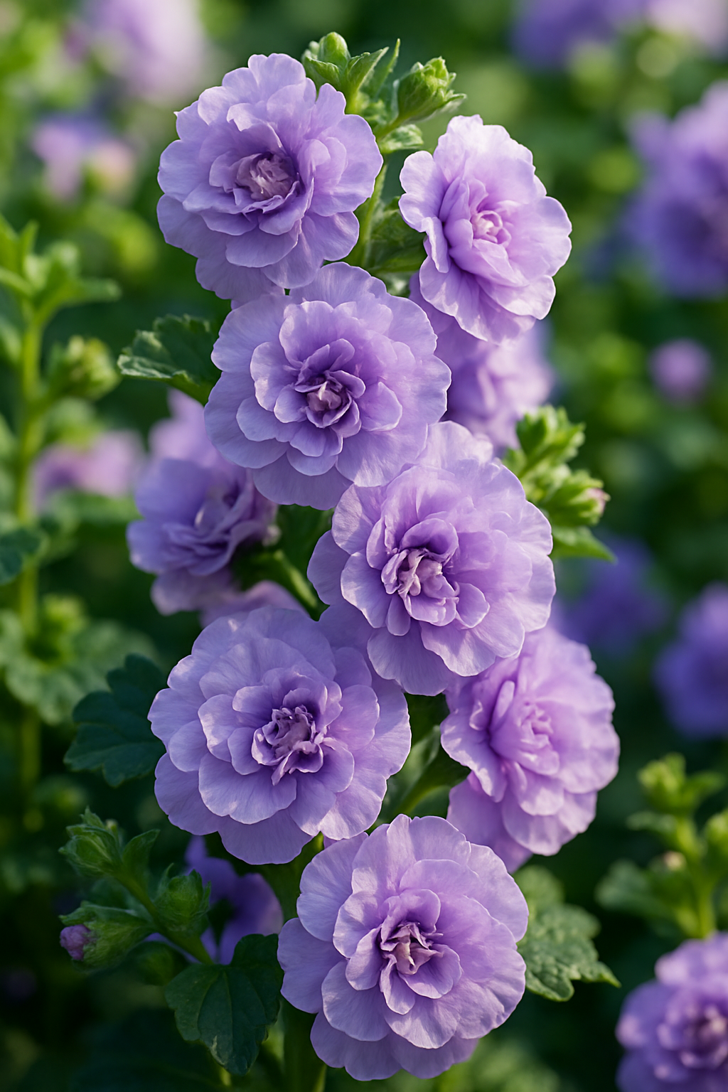 Magic Hollyhocks