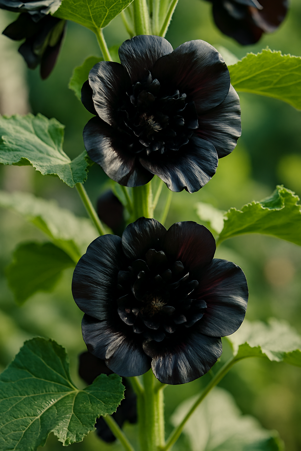 Magic Hollyhocks