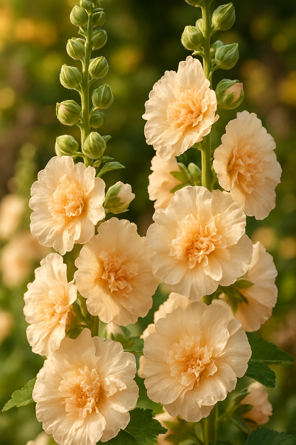 Magic Hollyhocks