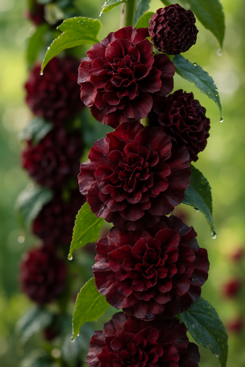 Magic Hollyhocks