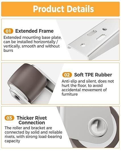 EasyRoll Wheels (4 Pc Set)