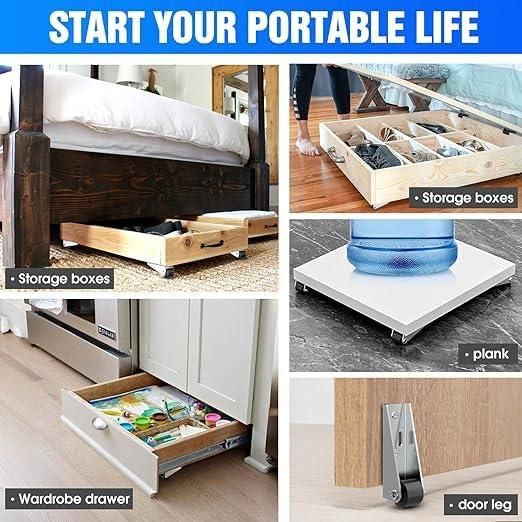 EasyRoll Wheels (4 Pc Set)