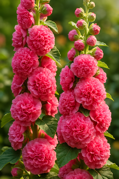 Magic Hollyhocks